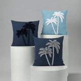 Elaine Smith Escape Ocean Light Blue 22"x22" Decorative Pillow