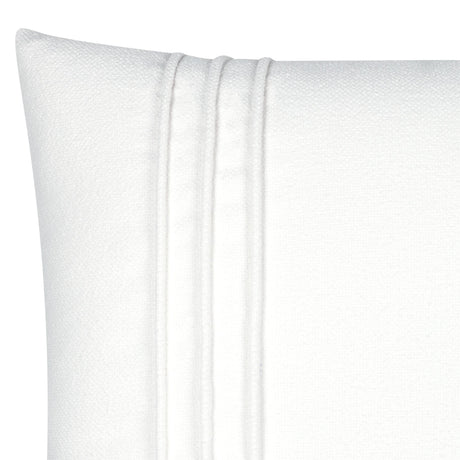 Elaine Smith Continuity Shell White 20" x 20" Decorative Pillow