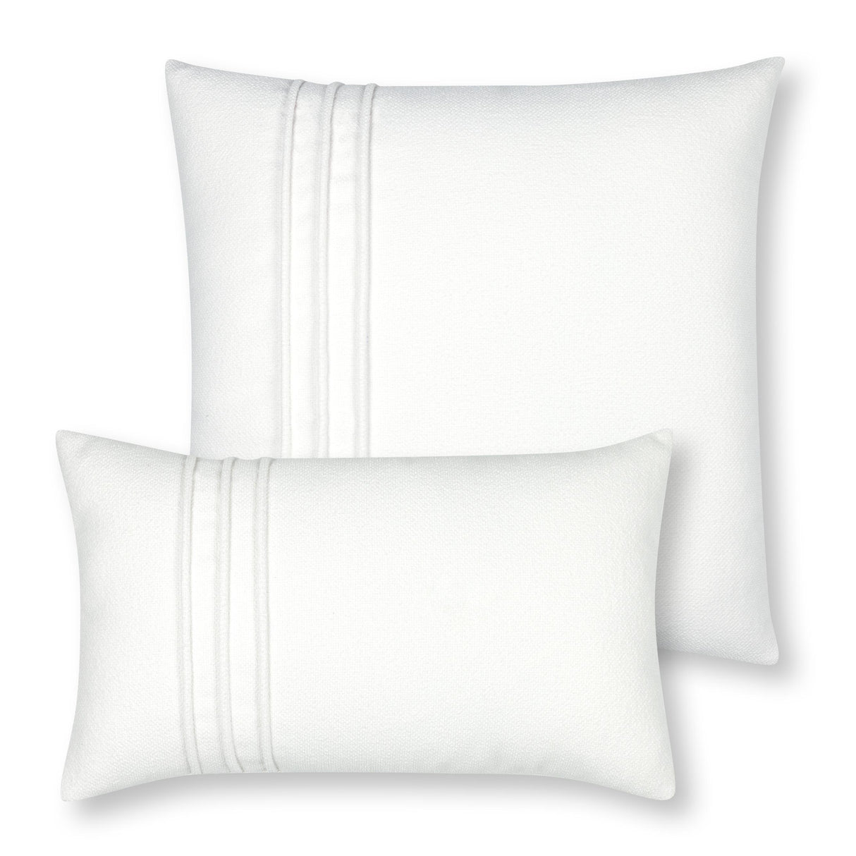 Elaine Smith Continuity Shell White 20" x 20" Decorative Pillow