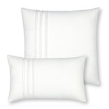 Elaine Smith Continuity Shell White 20" x 20" Decorative Pillow