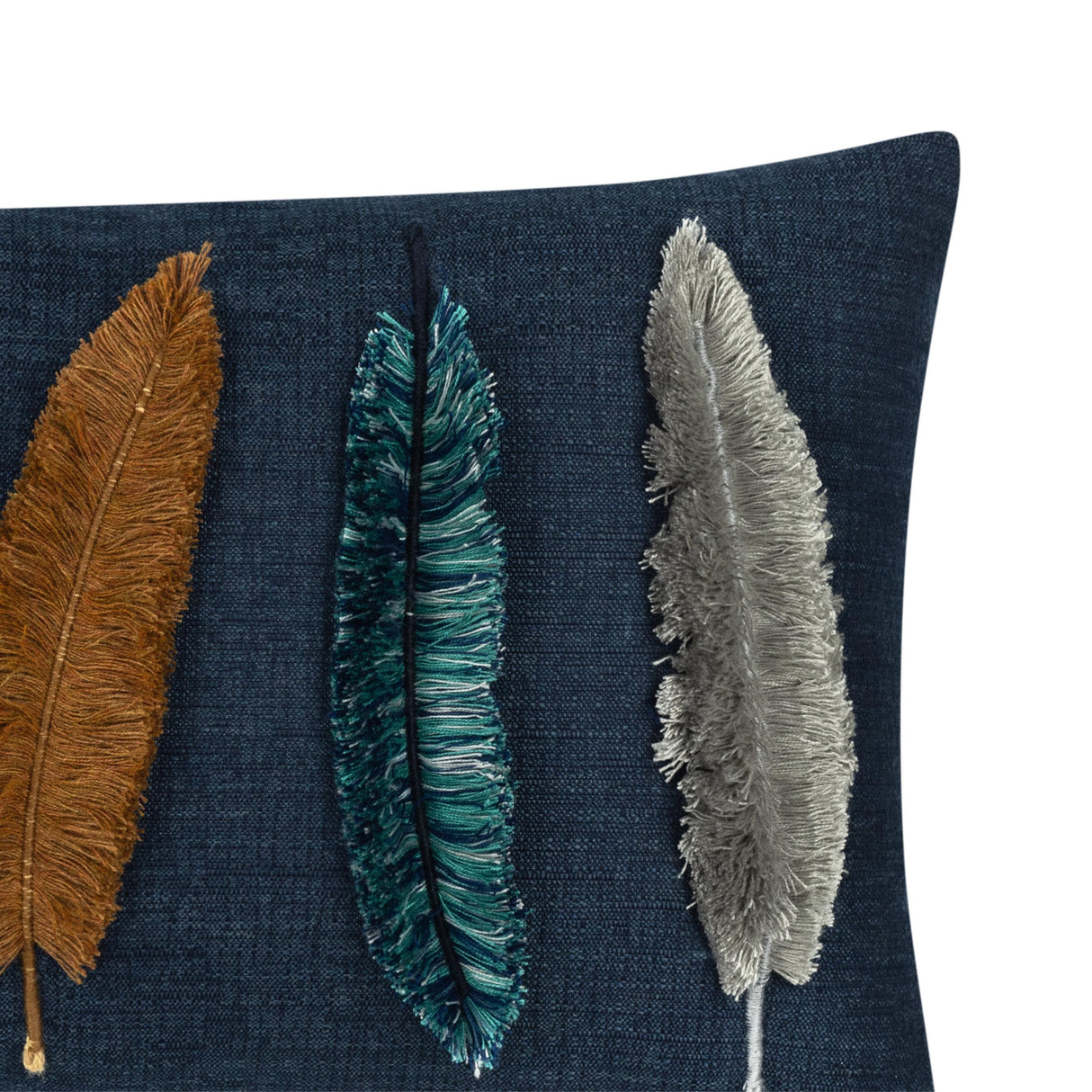 Elaine Smith Believe Denim Blue 12" x 20" Decorative Pillow