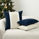 Elaine Smith Tradition Midnight Blue 20" x 20" Decorative Pillow
