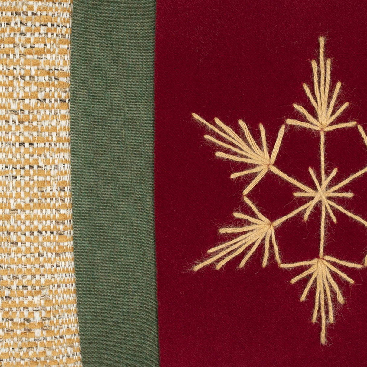 Elaine Smith Tradition Gold Multi 12" x 20" Decorative Pillow