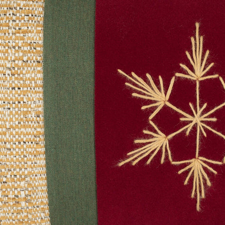 Elaine Smith Tradition Gold Multi 12" x 20" Decorative Pillow