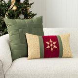 Elaine Smith Tradition Gold Multi 12" x 20" Decorative Pillow