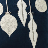 Elaine Smith Ornaments Midnight Blue 20" x 20" Decorative Pillow