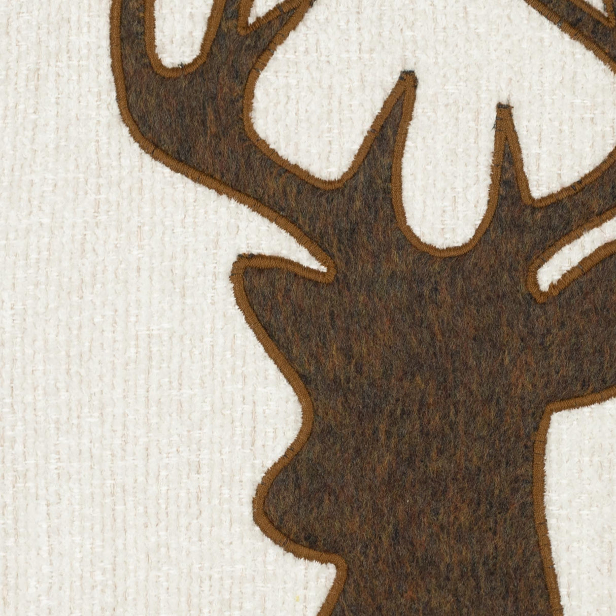 Elaine Smith Dasher Brown 20" x 20" Decorative Pillow