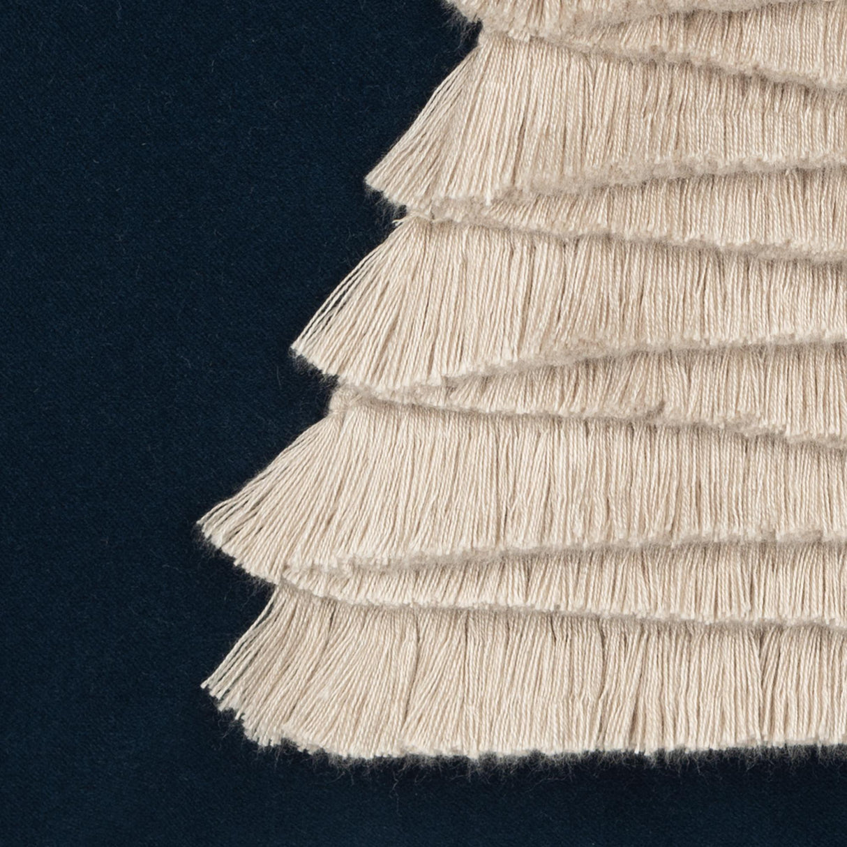 Elaine Smith Fraser Fir Midnight Blue 20" x 20" Decorative Pillow