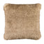 Schumacher Buff 18" x 18" Valais Faux Fur Pillow