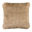 Schumacher Buff 22" x 22" Valais Faux Fur Pillow