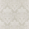 Anna French Darcey Damask Flax Wallpaper