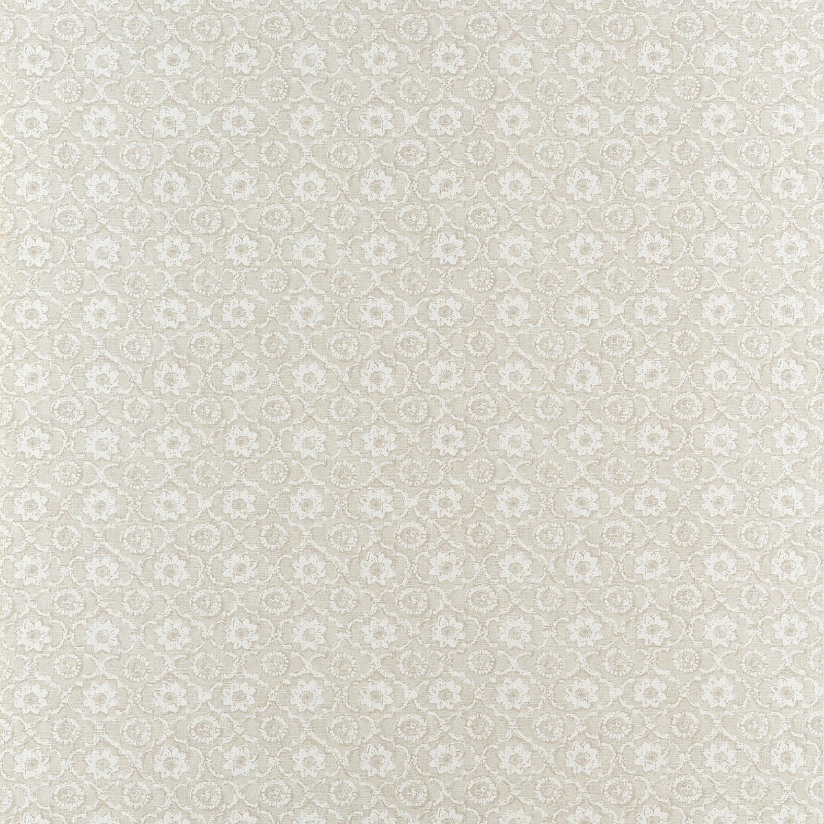 Anna French Holly Trellis Off White Wallpaper