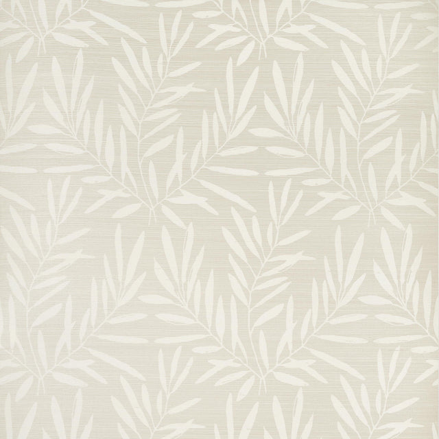Thibaut Summer Leaves Beige Wallpaper