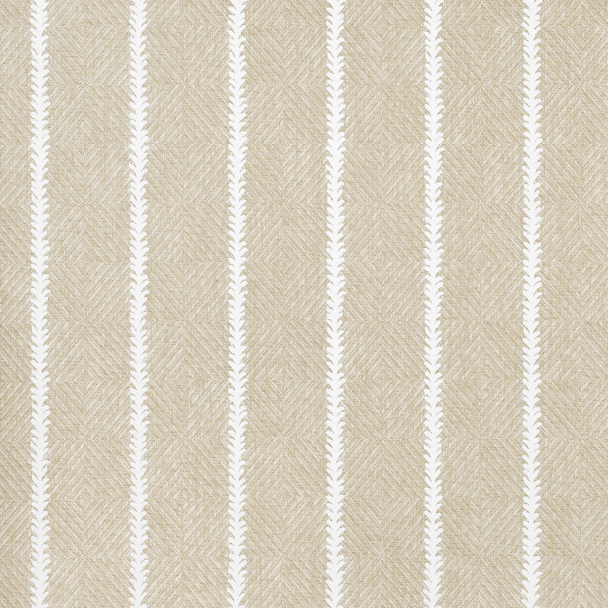 Thibaut Barrier Weave Beige Wallpaper