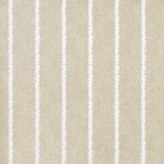 Thibaut Barrier Weave Beige Wallpaper