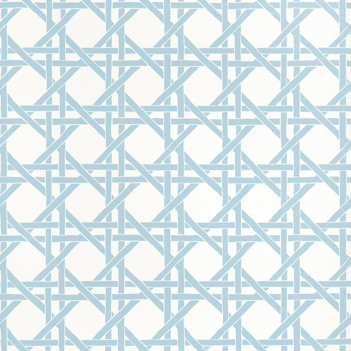 Thibaut CANARY TRELLIS Light Blue Wallpaper