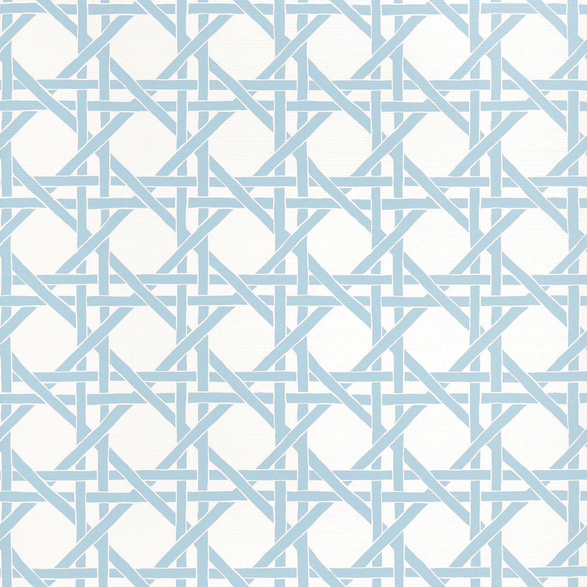 Thibaut Canary Trellis Light Blue Wallpaper