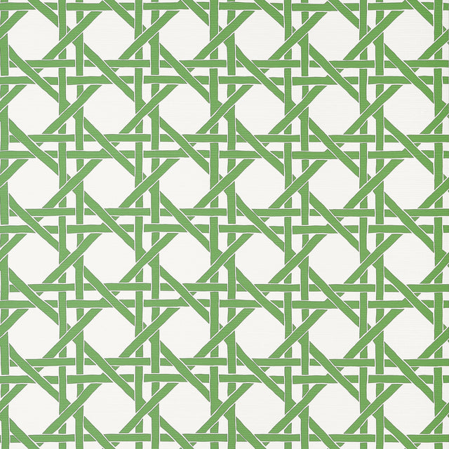 Thibaut Canary Trellis Green Wallpaper