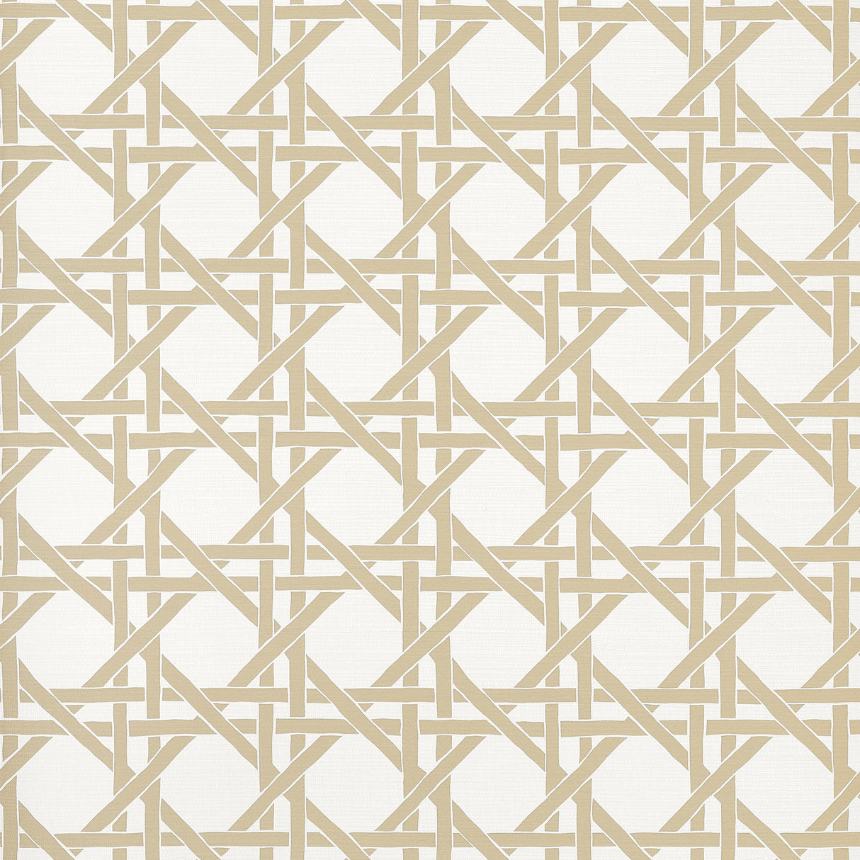 Thibaut CANARY TRELLIS Beige Wallpaper