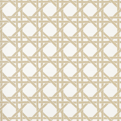 Thibaut CANARY TRELLIS Beige Wallpaper