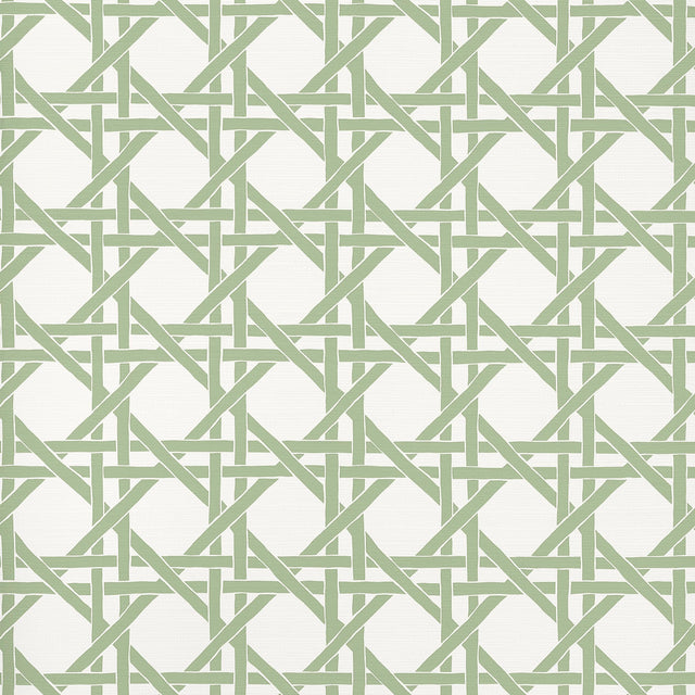 Thibaut Canary Trellis Willow Wallpaper