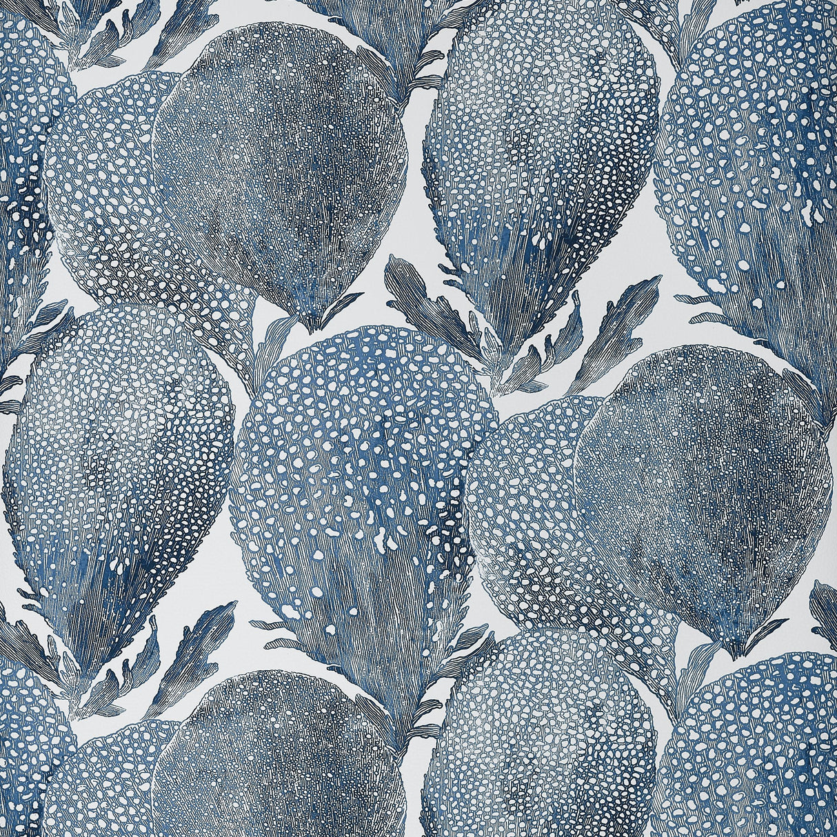 Thibaut UNDER THE SEA Navy Wallpaper