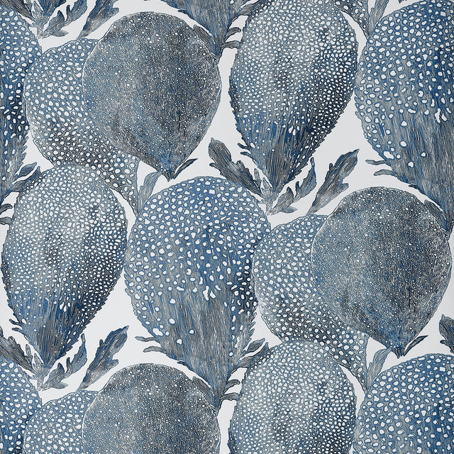 Thibaut UNDER THE SEA Navy Wallpaper