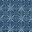 Thibaut TORTUGA BATIK Navy Wallpaper