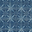 Thibaut Tortuga Batik Navy Wallpaper