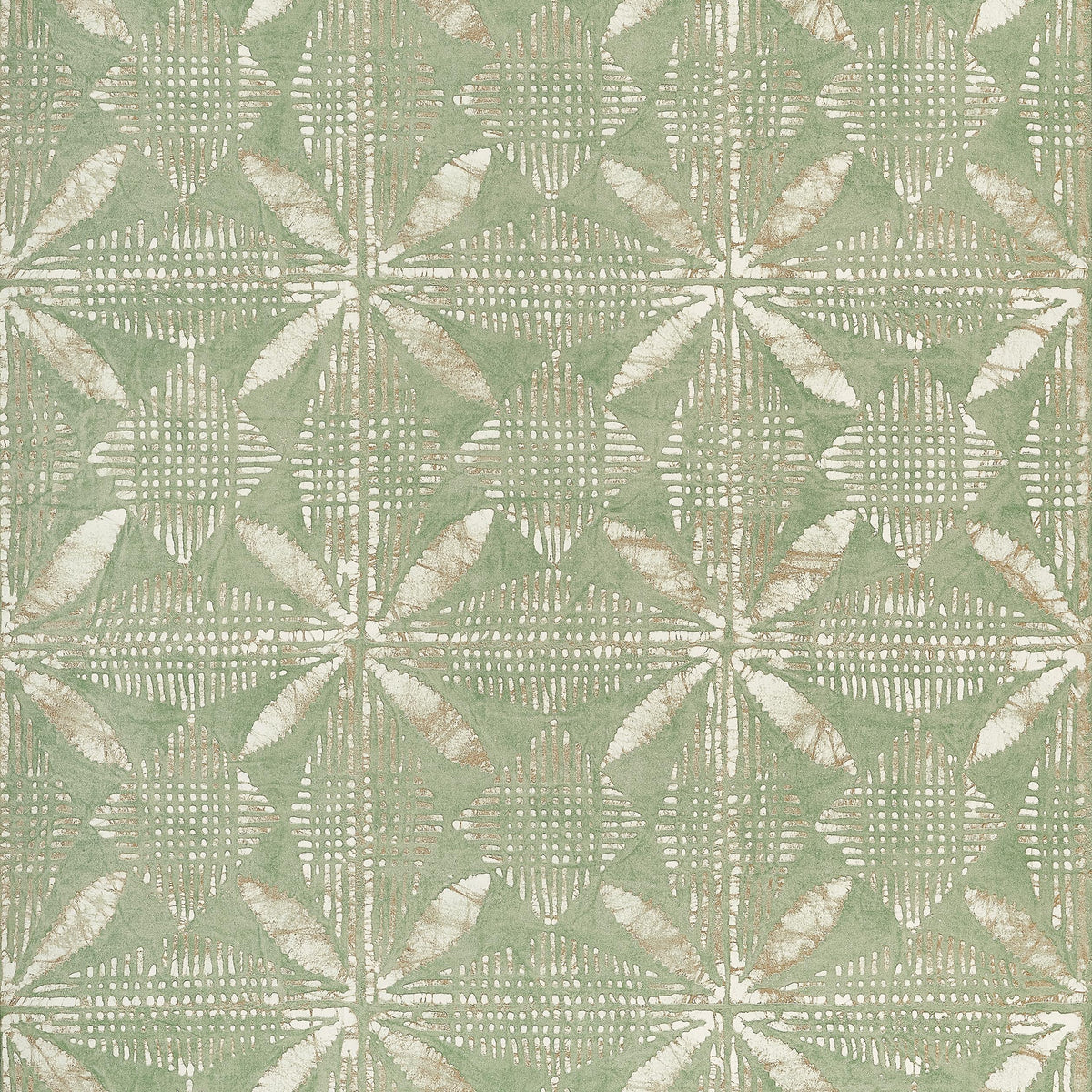 Thibaut Tortuga Batik Willow Wallpaper