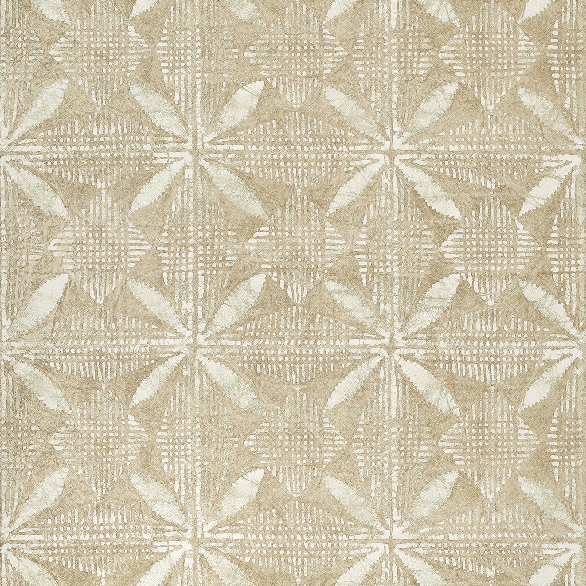 Thibaut Tortuga Batik Beige Wallpaper