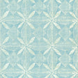 Thibaut TORTUGA BATIK Turquoise Wallpaper