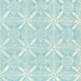 Thibaut TORTUGA BATIK Turquoise Wallpaper
