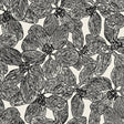 Thibaut Island Orchid Black And White Wallpaper