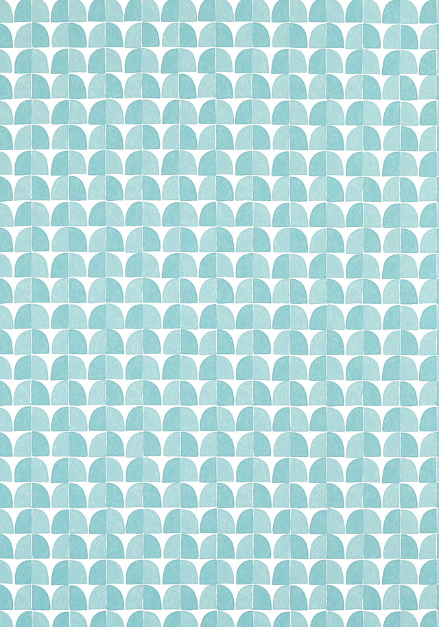 Thibaut SOLSBURY Turquoise Wallpaper