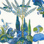 Thibaut Orleans Blue And Green Wallpaper