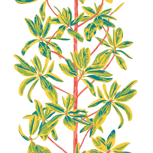Thibaut Mangrove Tree Coral Wallpaper