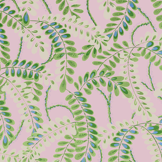 Thibaut Augusta Lavender Wallpaper
