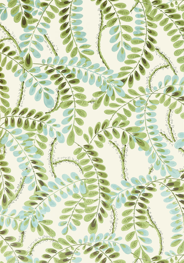 Thibaut AUGUSTA Sage Wallpaper