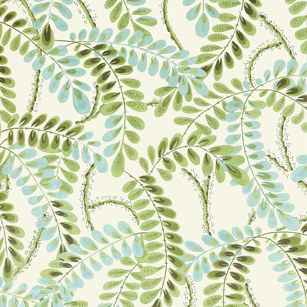 Thibaut Augusta Sage Wallpaper