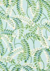 Thibaut AUGUSTA Turquoise Wallpaper
