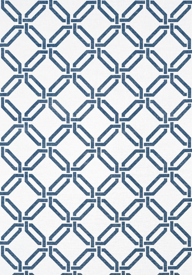 Thibaut MIRAMAR WAY Navy Wallpaper