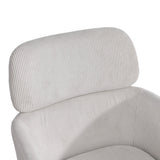LH Home Allegra Dining Chair - Corduroy White