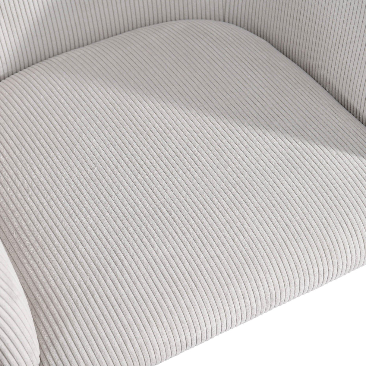 LH Home Allegra Dining Chair - Corduroy White