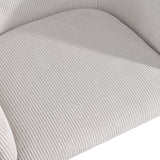 LH Home Allegra Dining Chair - Corduroy White