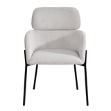 LH Home Allegra Dining Chair - Corduroy White