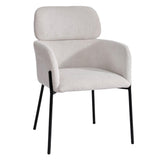 LH Home Allegra Dining Chair - Corduroy White