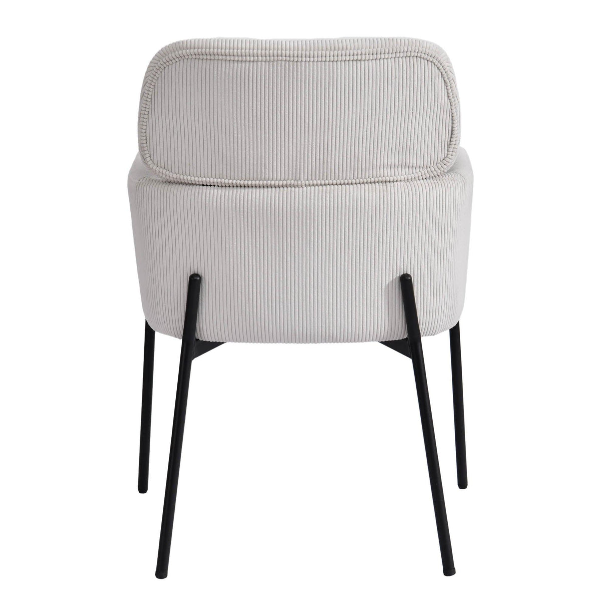 LH Home Allegra Dining Chair - Corduroy White
