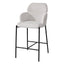 LH Home Allegra Counter Stool - Corduroy White