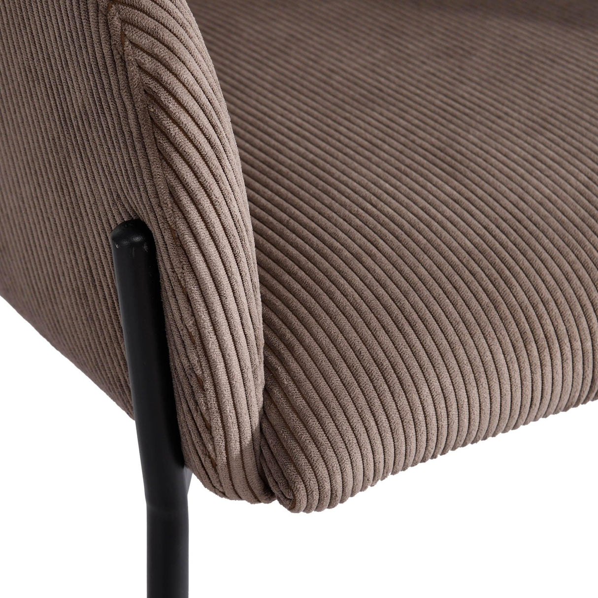 LH Home Allegra Dining Chair - Corduroy Brown